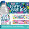 Encanto Birthday Party WATER BOTTLE Wrap Printable - Blue, White and Pink Themes Included - PDF Instant Digital Download - 1.jpg
