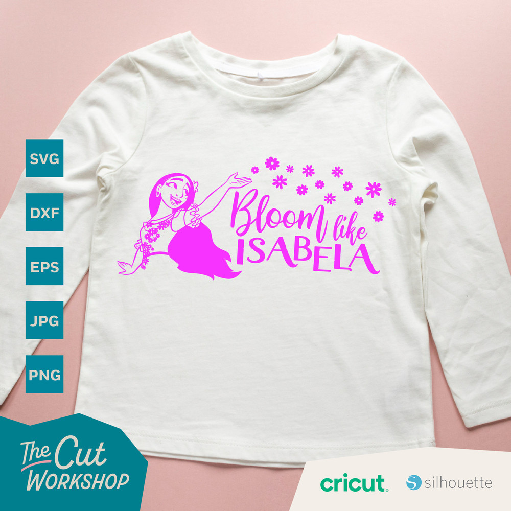Encanto Bloom Like Isabela Madrigal  SVG Encanto Clipart Images Digital Download Sublimation Cut File Png Dxf Eps Jpg - 4.jpg