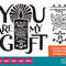 Encanto Candle Magic Pattern SVG  Instant Digital Download Cut File DXF PNG Jpg Cricut  You Are My Gift - 1.jpg