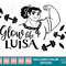 Encanto Glow Like Luisa Madrigal  SVG Encanto Clipart Images Digital Download Sublimation Cut File Png Dxf Eps Jpg - 1.jpg