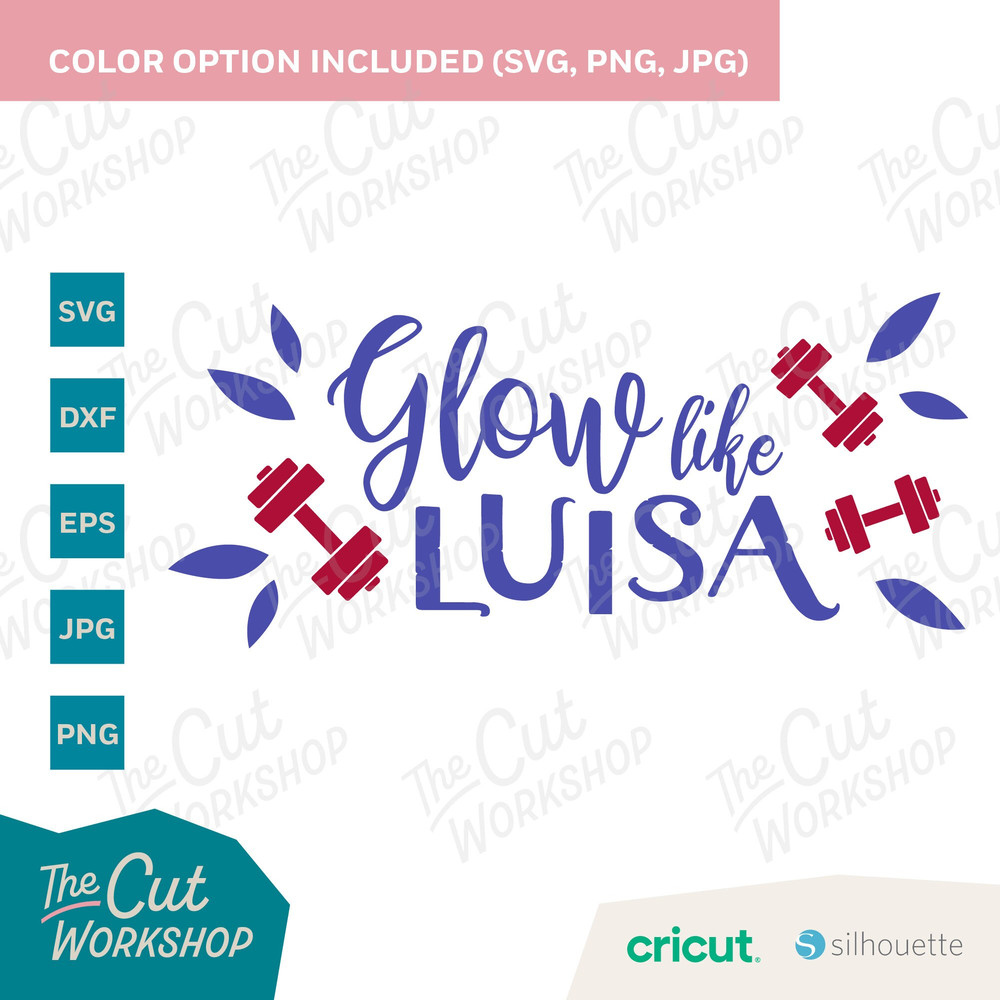 Encanto Glow Like Luisa Madrigal  SVG Encanto Clipart Images Digital Download Sublimation Cut File Png Dxf Eps Jpg - 4.jpg