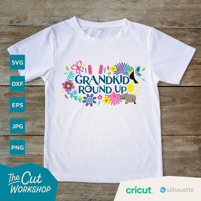 Encanto Grandkid Roundup SVG pink & teal version  Encanto Clipart Images Digital Download Sublimation Cut File Eps Png Jpg Dxf Cricut - 4.jpg