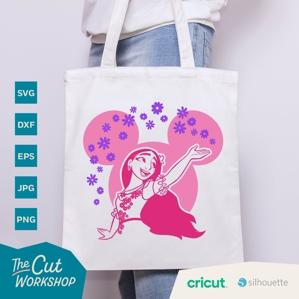 Encanto Isabela Madrigal SVG 3 COLOR Encanto Clipart Images Instant Digital Download Sublimation Cut File Png Dxf Eps Jpg - 3.jpg