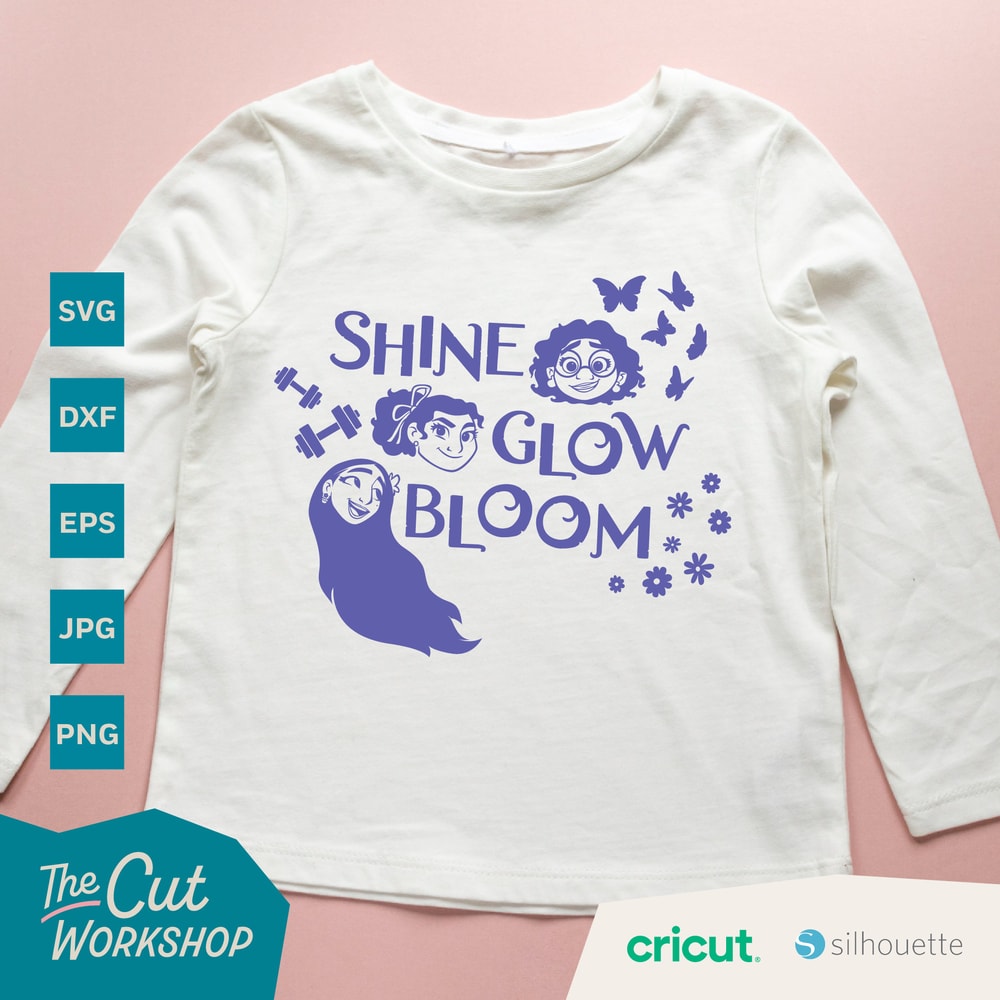 Encanto Mirabel Isabela Luisa Madrigal Sisters SVG Encanto Clipart Images Instant Digital Download Sublimation Cut File Png Dxf Eps Jpg - 5.jpg