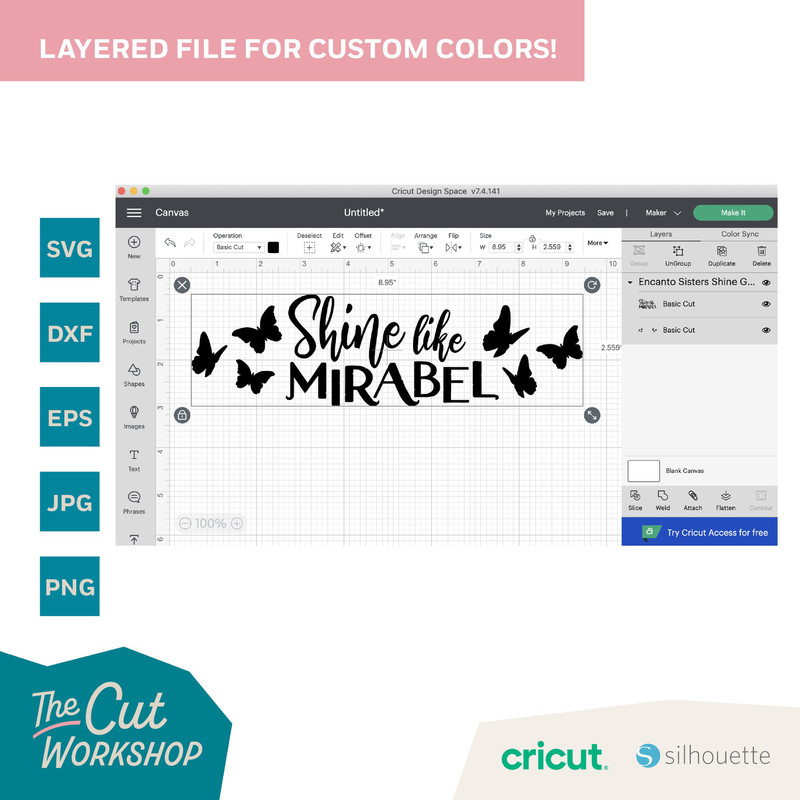Encanto Shine Like Mirabel Madrigal  SVG Encanto Clipart Images Digital Download Sublimation Cut File Png Dxf Eps Jpg - 2.jpg