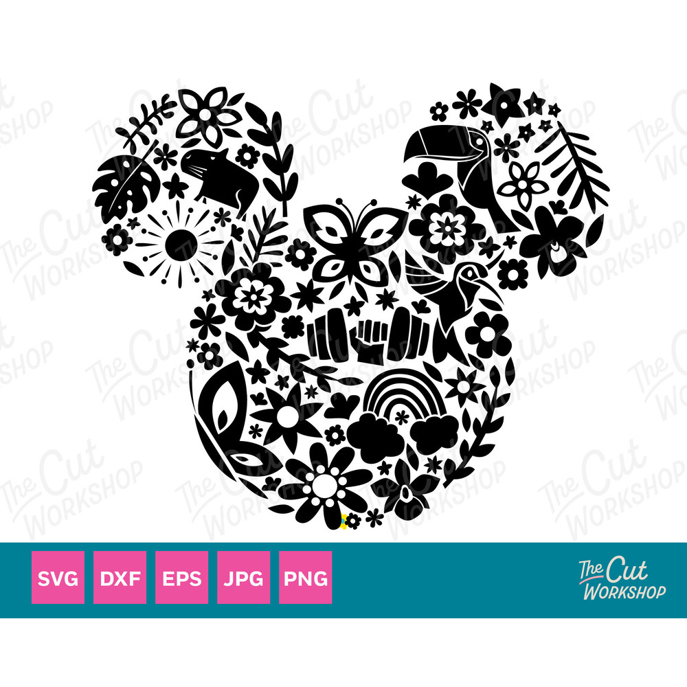 Encanto SVG Encanto Clipart Images Instant Digital Download Sublimation Cut File PNG Dxf Eps Jpg  1 COLOUR - 1.jpg
