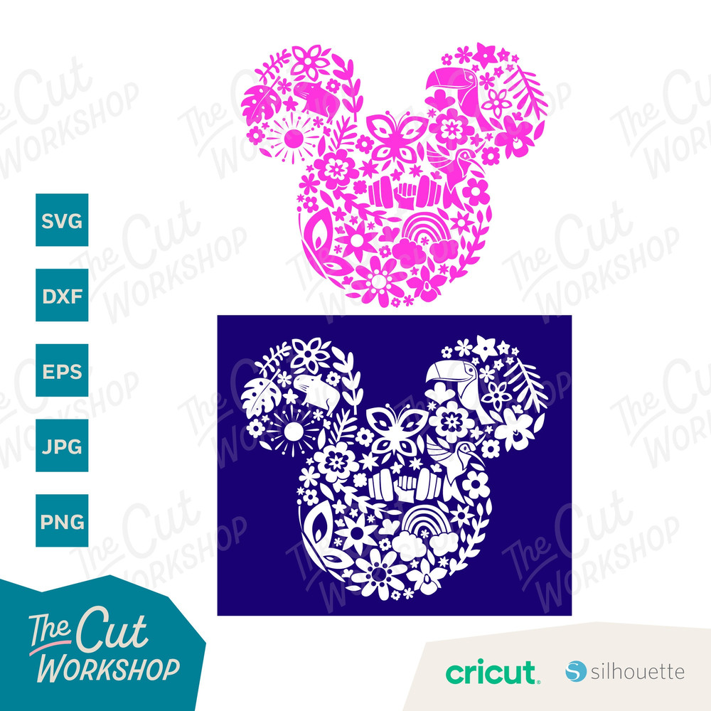Encanto SVG Encanto Clipart Images Instant Digital Download Sublimation Cut File PNG Dxf Eps Jpg  1 COLOUR - 2.jpg