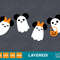 Halloween Cute Ghosts Mickey Minnie Mouse Fall Autumn  SVG Clipart Images Digital Download Sublimation Cricut Cut File Png Dxf Eps - 1.jpg