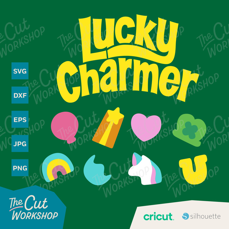Lucky Charmer SVG Lucky St Patricks Day SVG Lucky Charms Shirt SVG Funny Cute Trendy Cricut Instant Digital Download Dxf Png Eps Jpg - 2.jpg