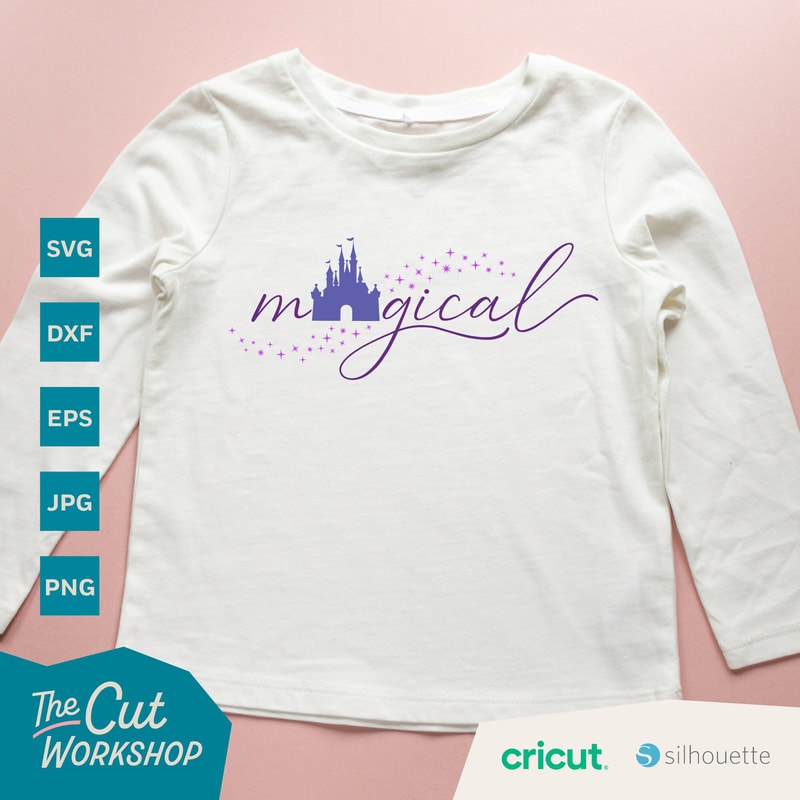 Magical Kingdom Castle Disneyland Disneyworld Trip SVG Clipart Images Digital Download Sublimation Cricut Cut File Png Dxf Eps Jpg - 6.jpg