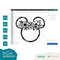 Mouse Ears Flower Crown Floral  SVG Clipart Images Digital Download Sublimation Cricut Cut File Png Dxf Jpg - 4.jpg