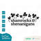 Shamrocks & Shenanigans SVG Lucky St Patricks Day Clipart Shirt SVG Sublimation Trendy Cricut Instant Digital Download Dxf Png Eps Jpg - 2.jpg
