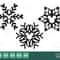 Snowflake Christmas Mickey Mouse Ears SVG Clipart Images Digital Download Sublimation Cricut Cut File Png Dxf Jpg - 1.jpg