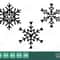 Snowflake Christmas Mickey Mouse Ears SVG Clipart Images Digital Download Sublimation Cricut Cut File Png Dxf Jpg - 1.jpg