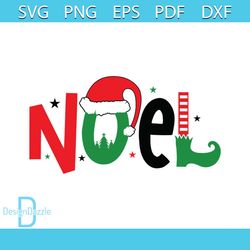 Noel Elf Svg, Christmas Svg, Noel Svg, Elf hat Svg, Elf Shoes Svg