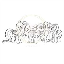 my little pony svg, dxf, png & cut files for cricut and silhouette