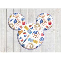 PNG File for Patriotic Mickey 4th of July