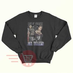 Jax Teller Mugshot T-Shirt - Shirt, SAMCRO shirt, Biker shirt TV Show Shirt, Vintage Shirt Jax Teller Mugshot tee bootle