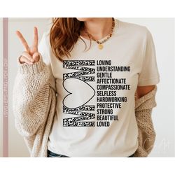 mom svg png, mother's day svg, gift for mama svg shirt design cut file for cricut, leopard print, silhouette eps dxf pdf