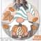 Fall Gnome SVG - Fall Door Hanger SVG - Laser Cut Files - Pumpkin SVG - Welcome Sign Svg - Front Door Sign - Glowforge Files