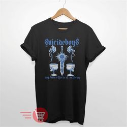 suicide boys tee long term effects of suffering suicideboys unisex vintage tee