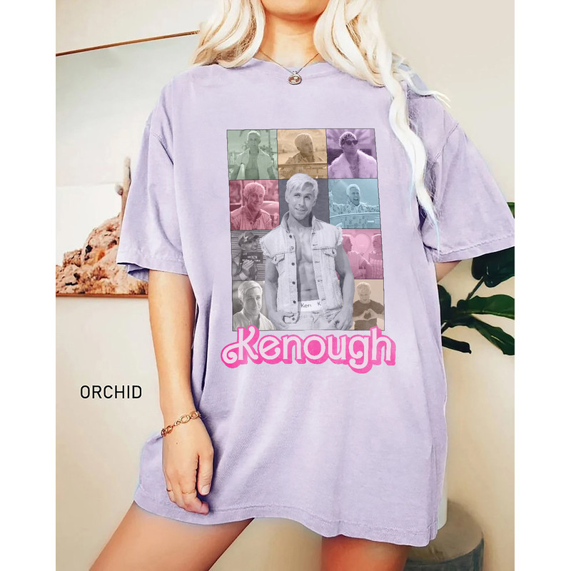 Comfort Colors® Kenough Shirt, I am Kenough Shirt, Retro Pink Doll Men Shirt, Barbie Movie Shirt for Boyfriend, Barbie Gift for Him - 4.jpg