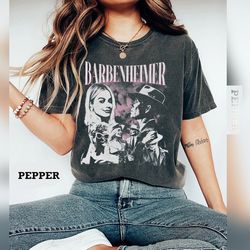 comfort colors barbenheimer shirt, comeon baby lets go party shirt, gift for her