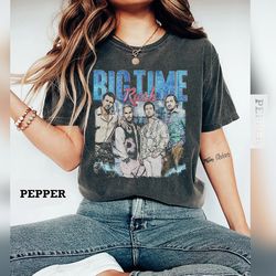 comfort colors big time rush band shirt, 2023 cant get enough tour, gift for her