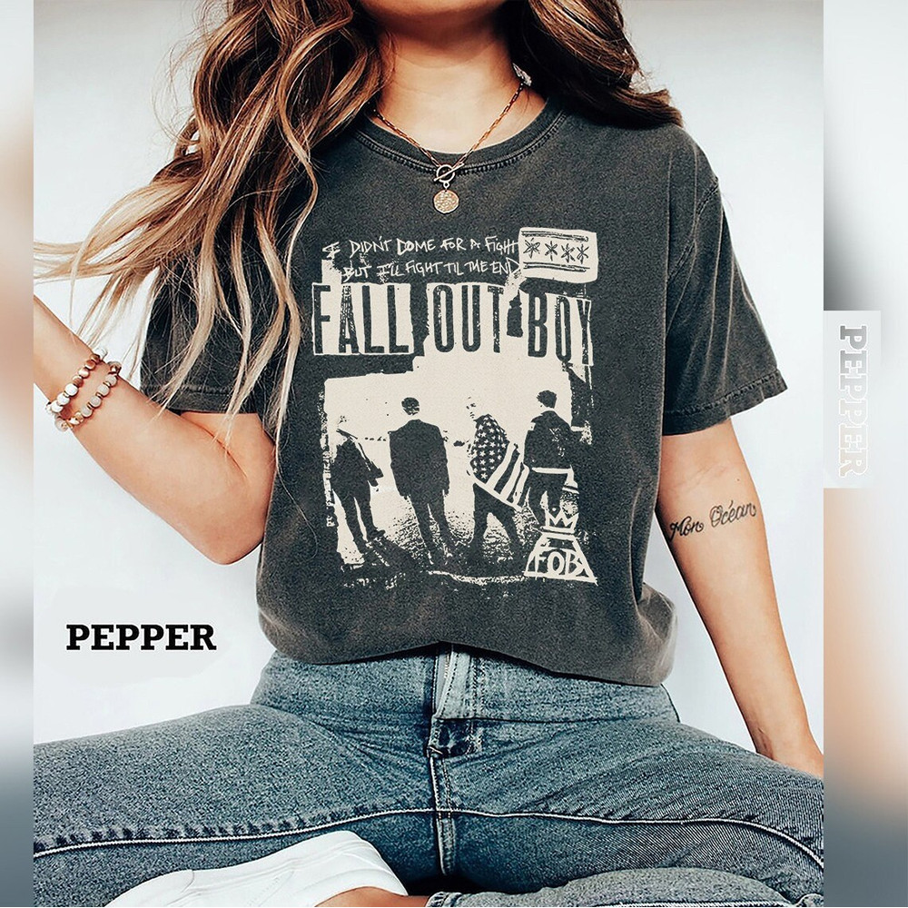 Comfort Colors® Fall Out Boy 2023 Tour Shirt, Fall Out Boy shirt, So Much (For) Stardust Tour Shirt - 2.jpg