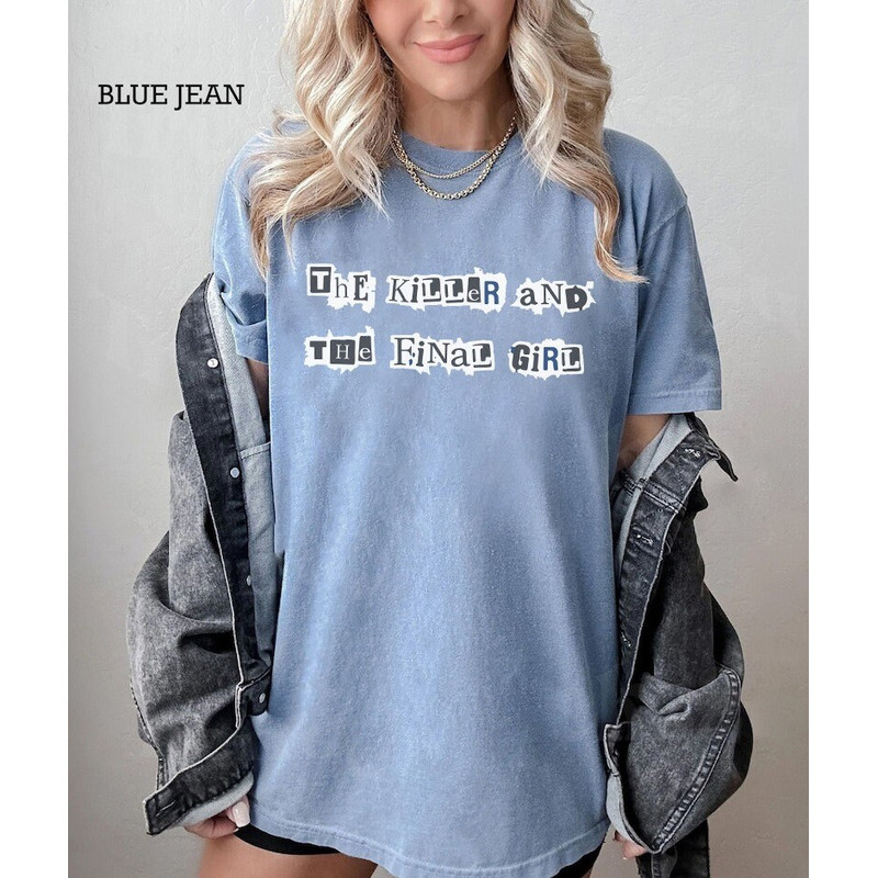 Comfort Colors® Hayley Williams The killer and the final girl shirt, Paramore Tour shirt - 2.jpg