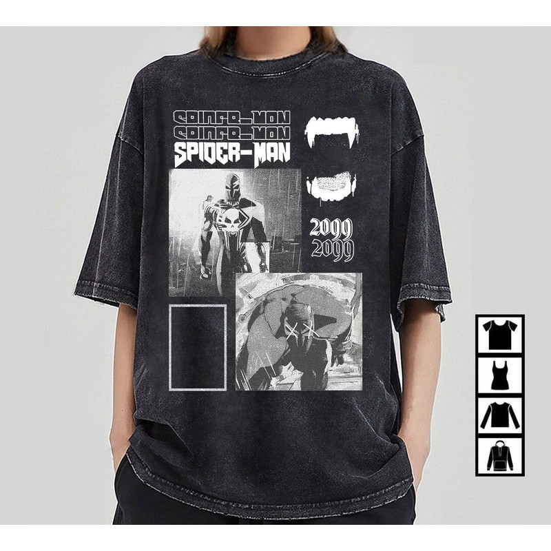 Comfort Colors® Spidey 2099 Retro Shirt, Spider-Man Across the Spider-Verse Shirt - 1.jpg