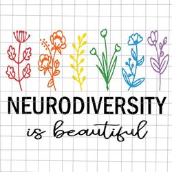 neurodiversity is beautiful svg, autism awareness acceptance svg, autism month svg, autism teacher svg, be kind svg