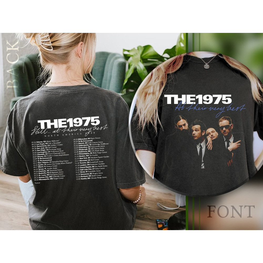 Comfort Colors® The 1975 Band Shirt, The 1975 At Their Very Best Tour Shirt - 1.jpg