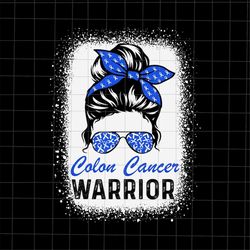 colon cancer warrior messy bun svg, colon cancer awareness messy bun svg, autism month messy bun svg, autism awareness s