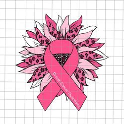 breast cancer awareness sunflower svg, sunflower breast cancer ribbon svg, sunflower pink warrior breast cancer awarenes