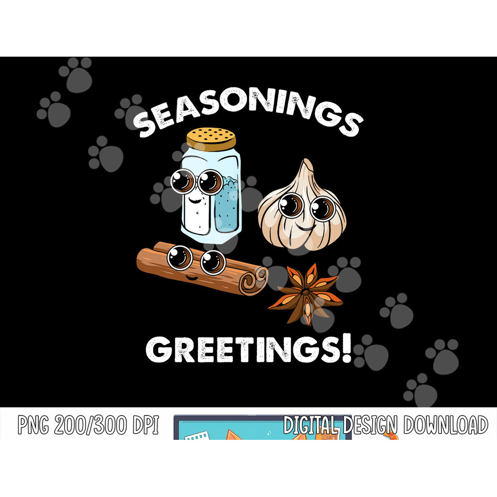 Seasonings Greetings Christmas Lover Pepper Garlic Food Pun png, sublimation copy.jpg