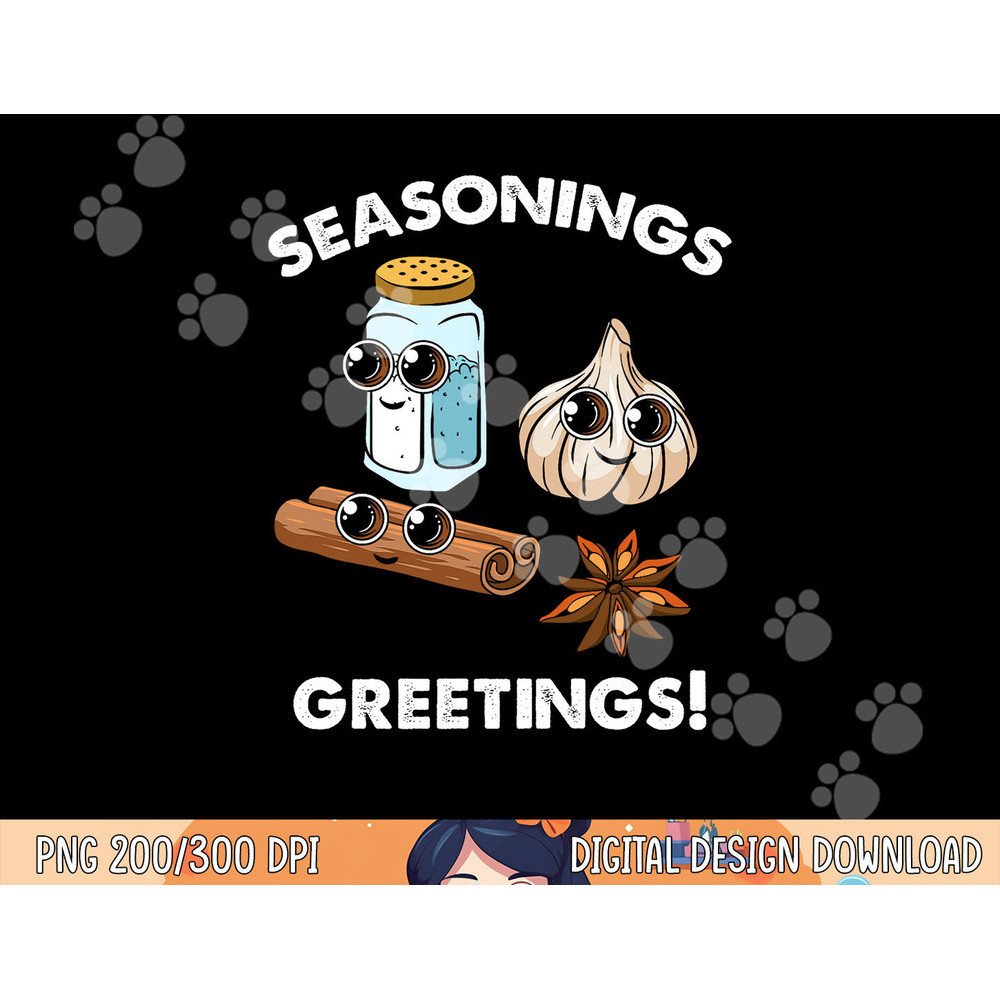 Seasonings Greetings Christmas Lover Pepper Garlic Food Pun png,sublimation copy.jpg