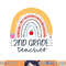 Second Grade Teacher Boho Rainbow 2nd Grade Teacher Womens png, sublimation copy.jpg
