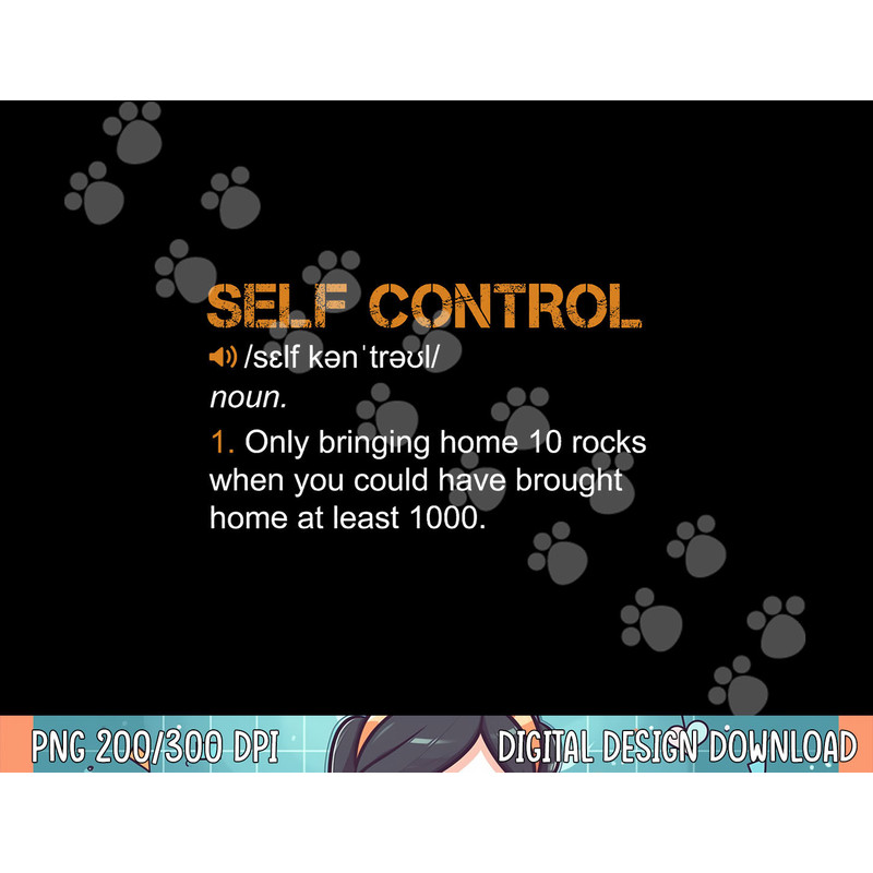 Self Control Funny Rockhounding Rock Collecting Geologist png, sublimation.jpg