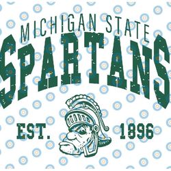 vintage 90's michigan state spartans svg, michigan state  svg, vintage style university of michigan state ncaa svg, ncaa
