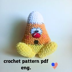 Candy Corn Halloween crochet pattern