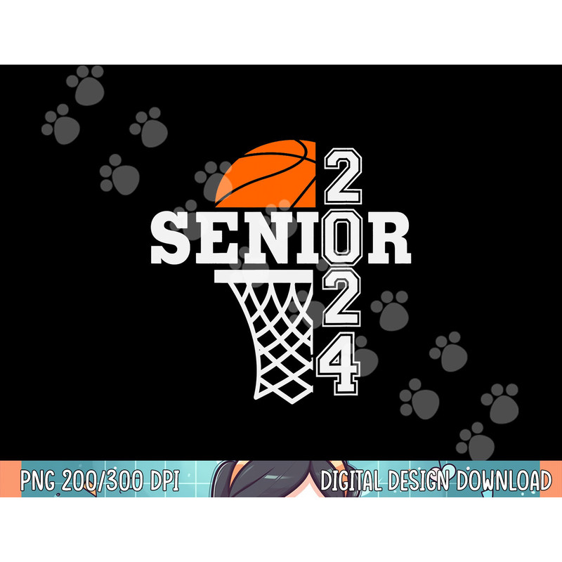 Senior Class of 2024 Basketball Seniors Back to School png, sublimation.jpg