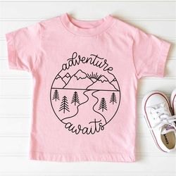 adventure awaits t-shirt , adventure is calling shirt, trip shirt, mountain shirt,adventure shirt, camping shirt