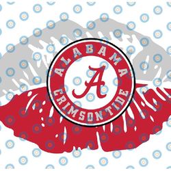lip alabama crimson tide svg, alabama crimson tide, crimson tide svg, png svg dxf ncaa svg, ncaa sport svg, digital down
