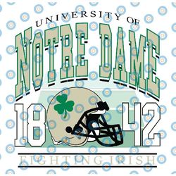 notre dame est.1842 fighting irish png - png, notre dame png - png, love notre dame png - png, png svg dxf ncaa svg, nca