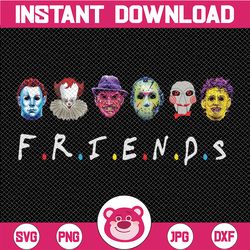 friends horror characters png, happy halloween halloween gift, halloween horror movie killers, horror movie killers png,