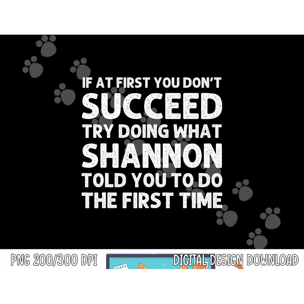 SHANNON Name Personalized Birthday Funny Christmas Joke png, sublimation copy.jpg