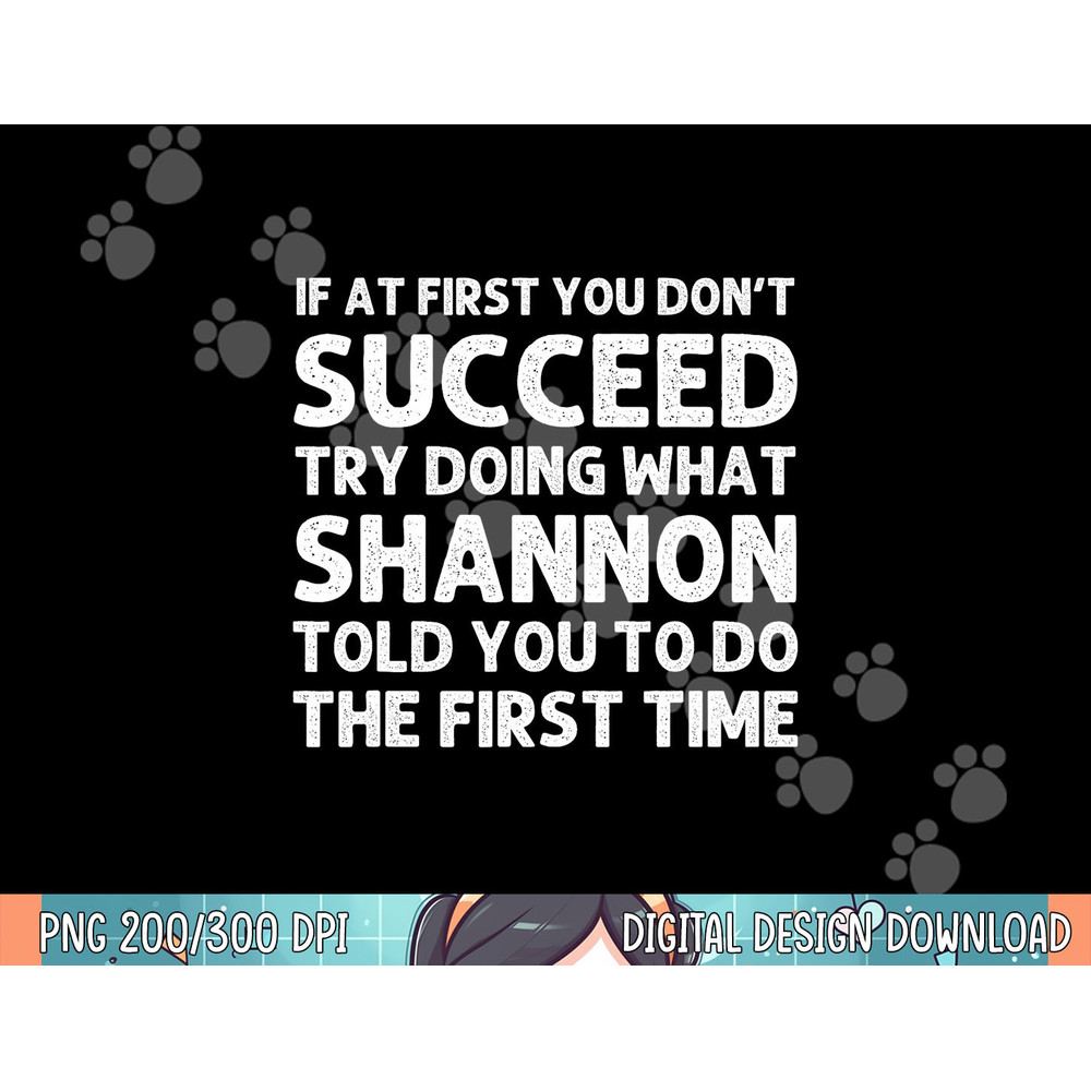 SHANNON Name Personalized Birthday Funny Christmas Joke png, sublimation.jpg