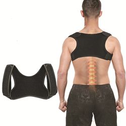 invisible back posture corrector trainer adjustable shoulder brace