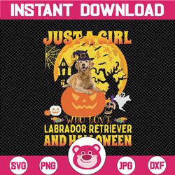 just a girl who loves labrador retriever png, dog girl sublimation dog lover png girl loves dogs svg cricut cut file dog